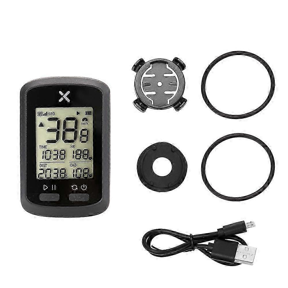 Bike Computer G+ Wireless GPS Speedometer Waterproof Road Bike MTB Bicycles Backlight Bt ANT+ with Cadence Cycling Computers