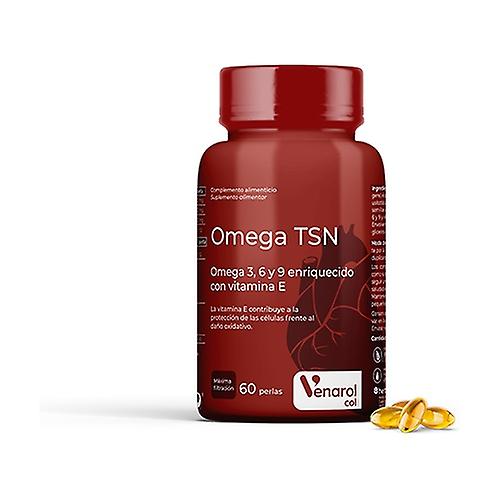 Omega TSN (Omega 3,6 and 9 with Vitamin E) 60 softgels of 1398mg