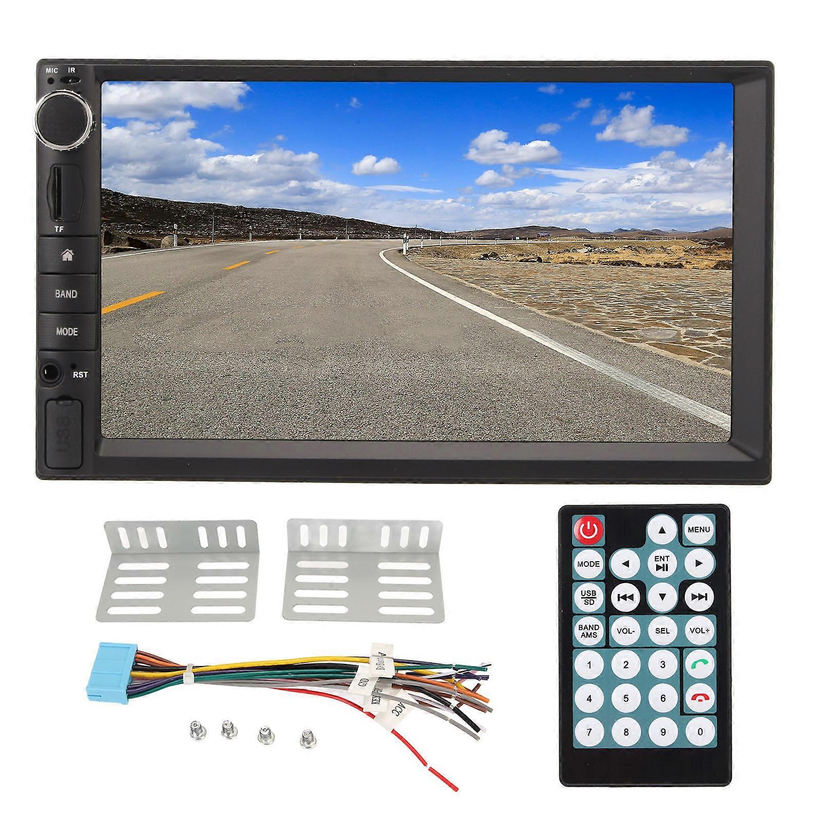7 Inch MP5 Player for Carplay for Android Auto Bluetooth Double Din Car Stereo AM FM MP3 USB Touch Screen Car Radio