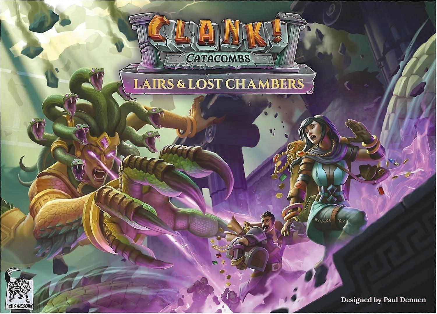 Lairs & Lost Chambers Clank! Catacombs Expansion Pack For Card Game