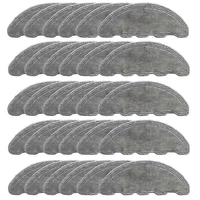 30pcsモップ布はRoidmi Eveプラスロボット掃除機のための部品をセットします