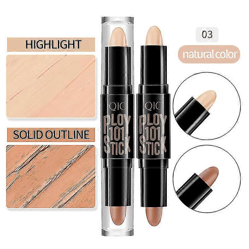 Dual-ended Highlight Contour Stick Make Up Concealer Kit For 3d Face Shaping Body Shaping Make Up