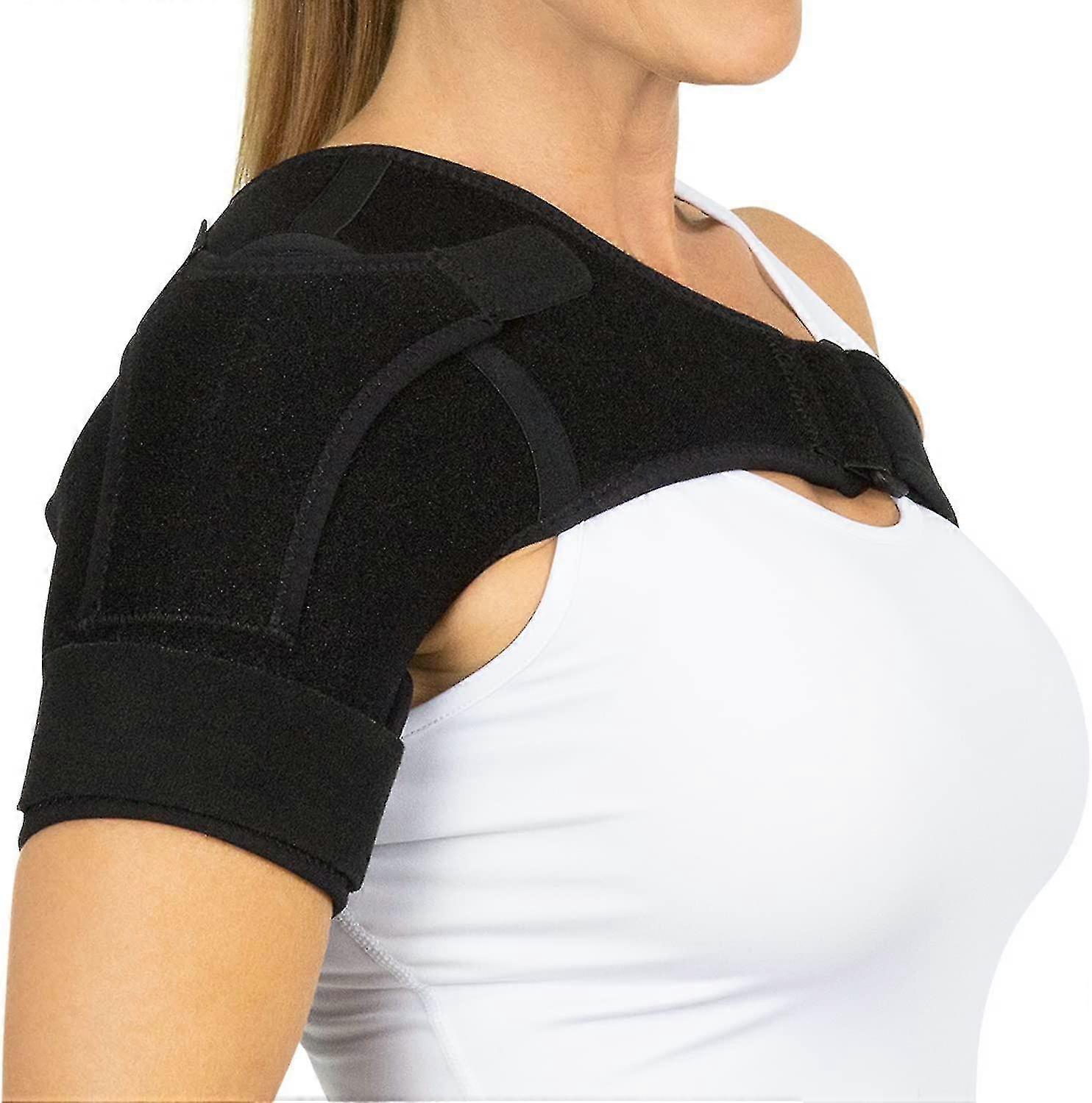 Ppiao Shoulder Stability Brace - Injury Recovery Compression Support Sleeve - For Rotator Cuff Injuries, Arthritis, Sprain, Dislocation, Joint Pain Re