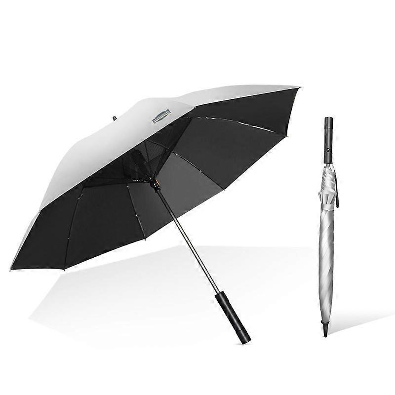 Fan Titanium Silver Umbrella