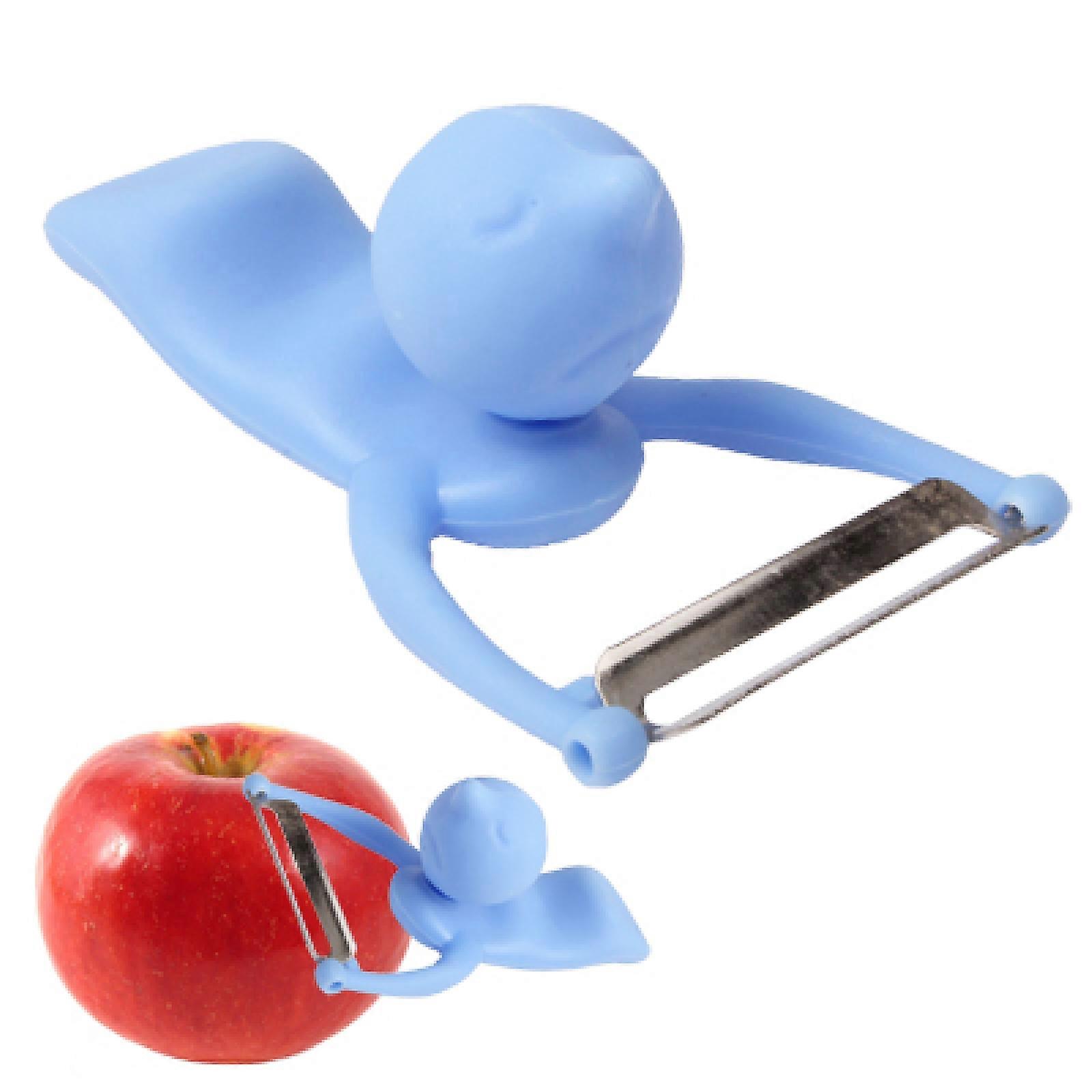 Men Shaped Fruit Vegetable Kitchen Blade Peeler