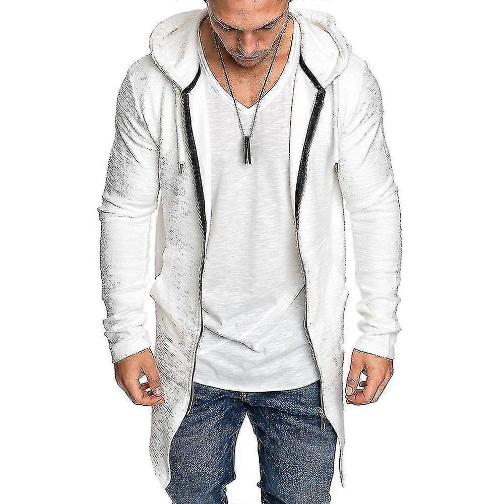 Sudaderas con capucha para hombre Chaqueta de gabardina manga