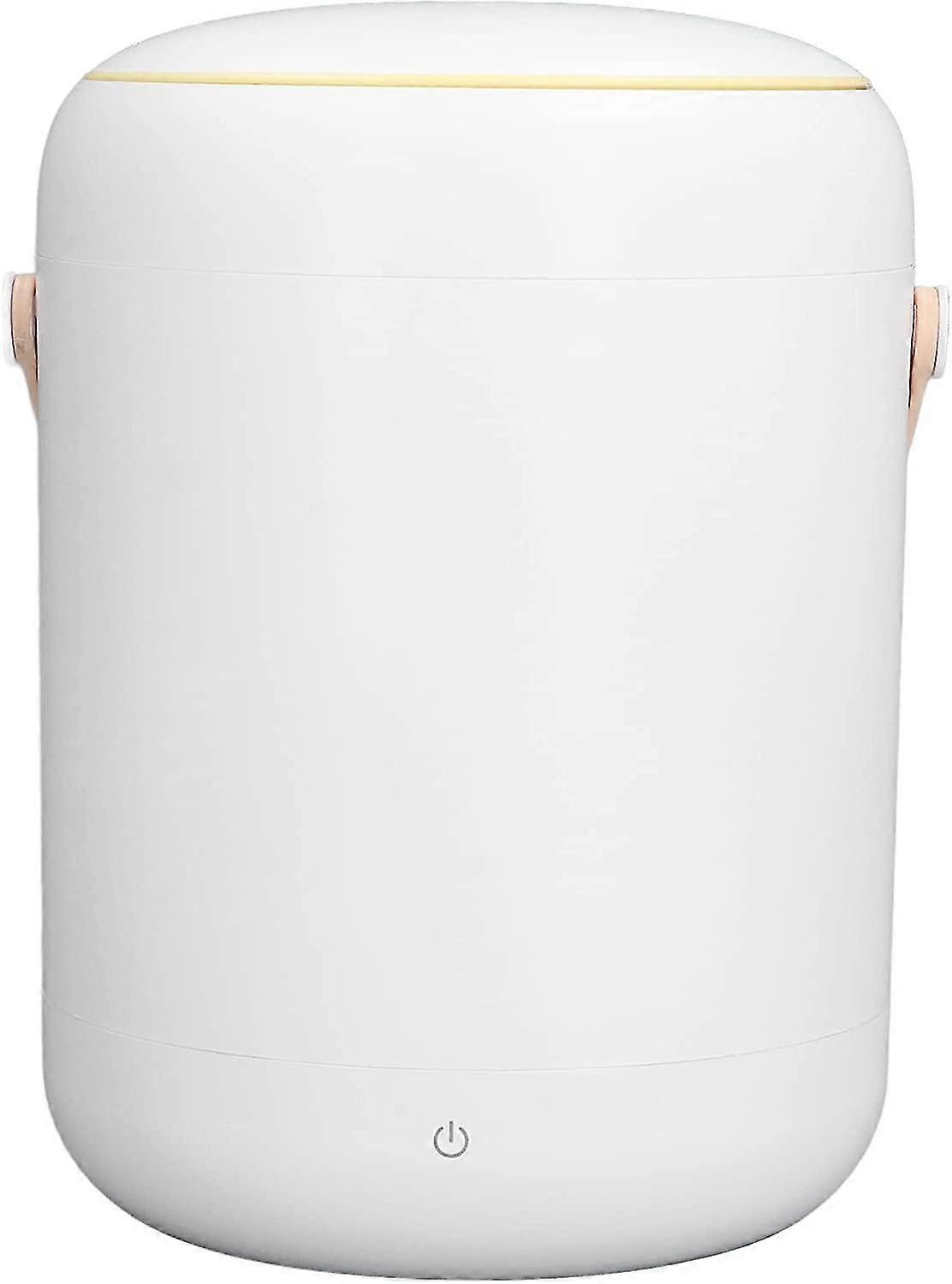 Laveuse portable, laveuse et sécheuse, mini machine à laver, laveuse intelligente en sous-vêtements laveuse à lessive 3l pour appartement, camping, RV (blanc)
