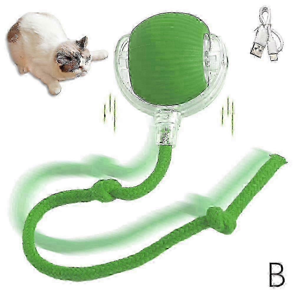 Smart Rollerball Self Hi Cat Playstick, Kitten Charging Cat Playball