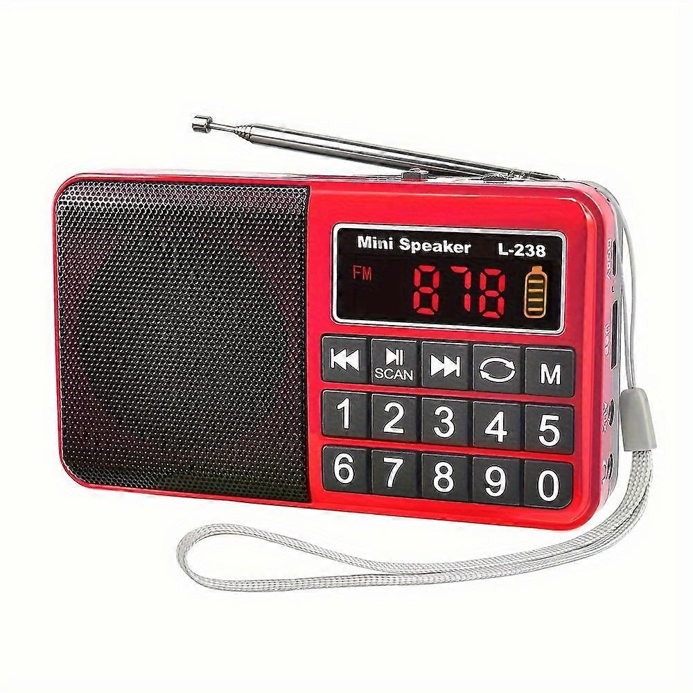 Radio multibanda portatile con bande AM/FM/SW - Compatta e facile da usare