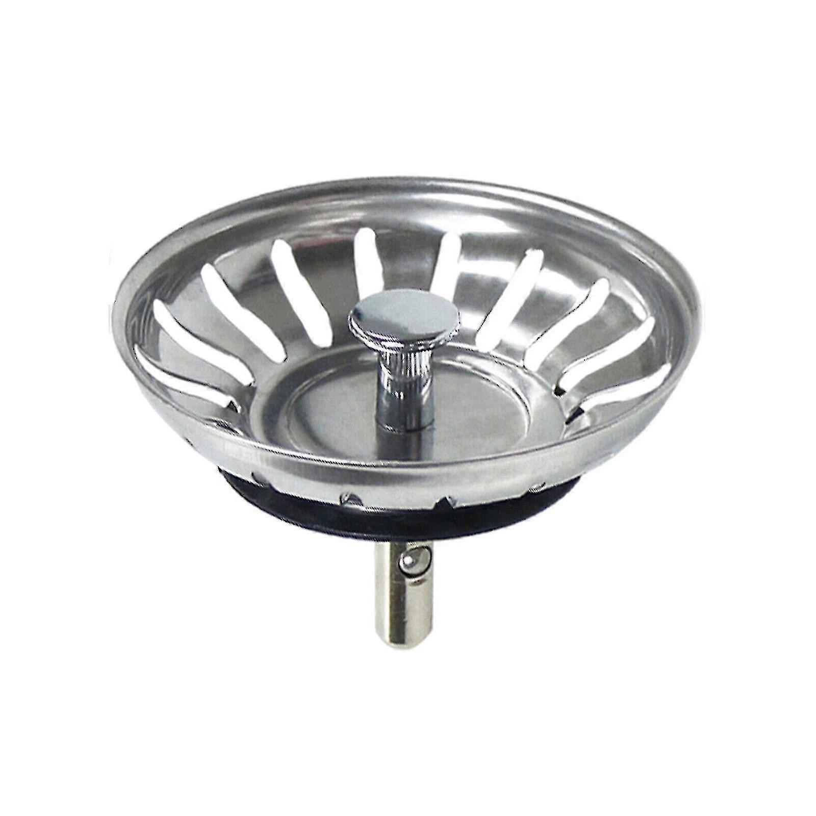 Blanco Sink Stainless Steel Strainer Basket Drain Plug 79mm | Fruugo UK