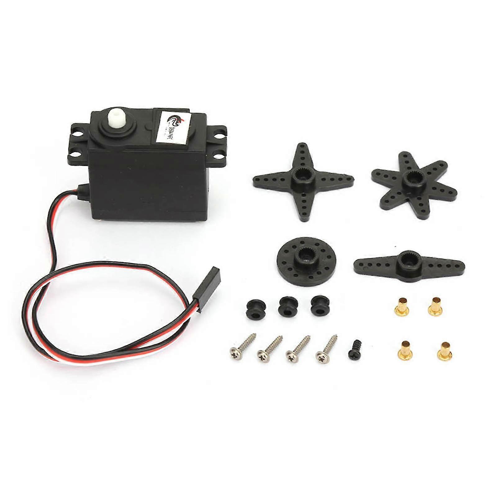 360 Degree Continuous Rotation Servo Motor - DS04-NFC DC Geared Motor for RC Robots