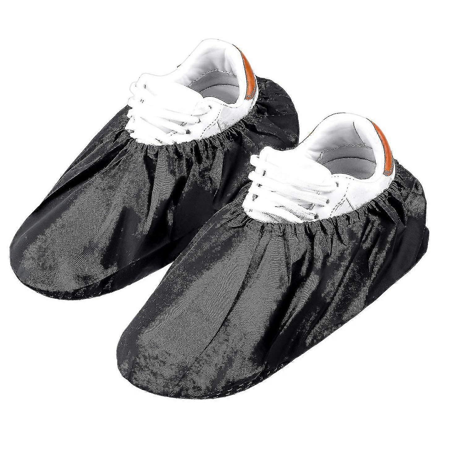 10 Pairs Of Reusable Non-slip Shoe Covers