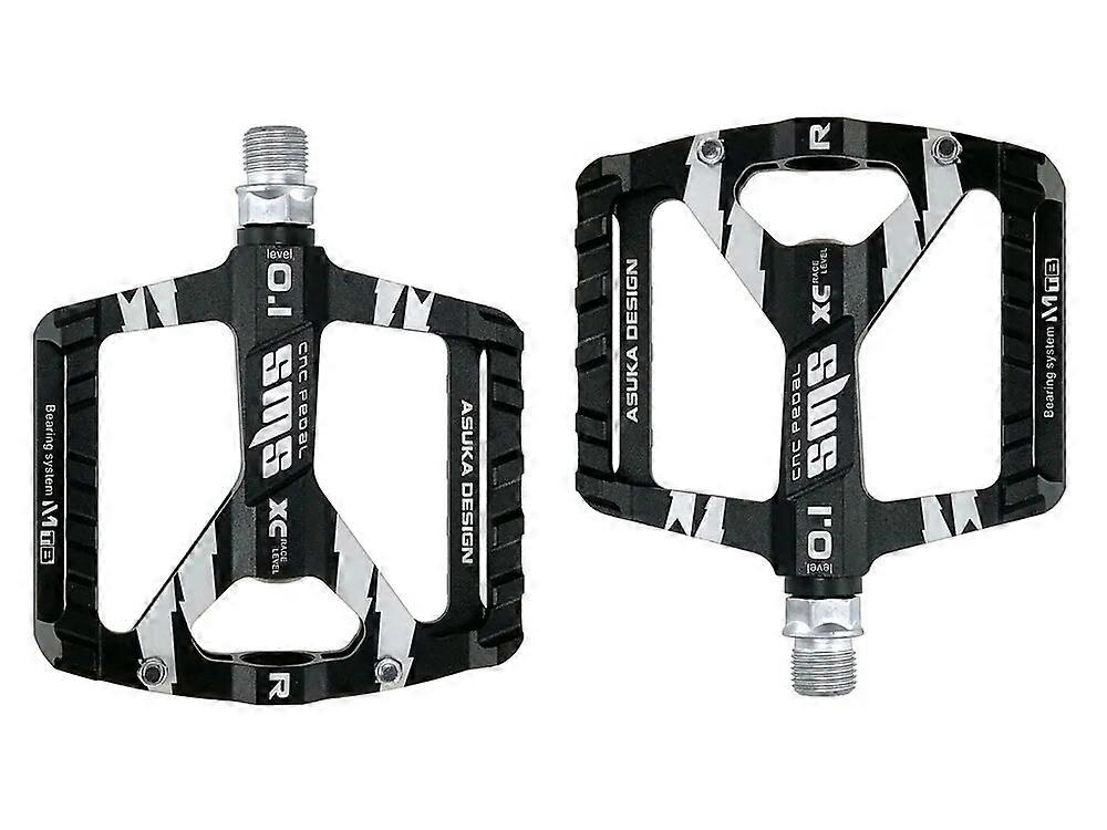 Mtb Bicycle Pedals Seal Bearing Axle CNC Aluminum Alloy Ultra Light Non-slip Durable Flat Foot Mountain Bike Pedal