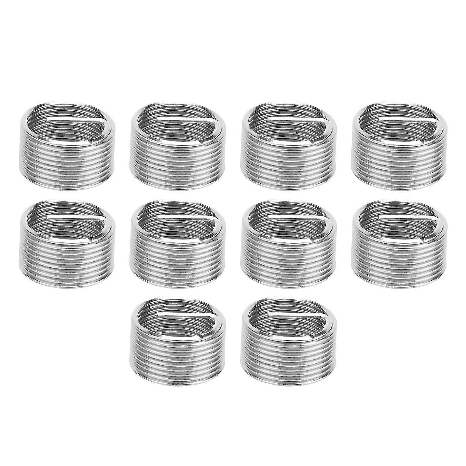 M18x1.5 Thread Insert Screw Bushing Tool Coiled Expansion Conversion 10 Pieces