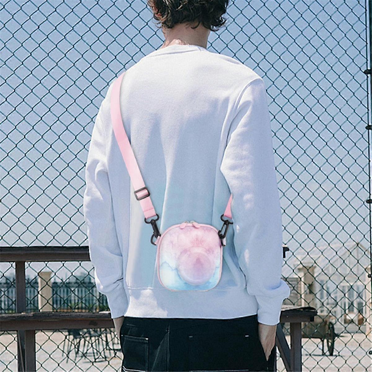 Instant Camera Case Bag for Mini 12/11/9/8/7/40 Camera Carrying Shockproof EVA B