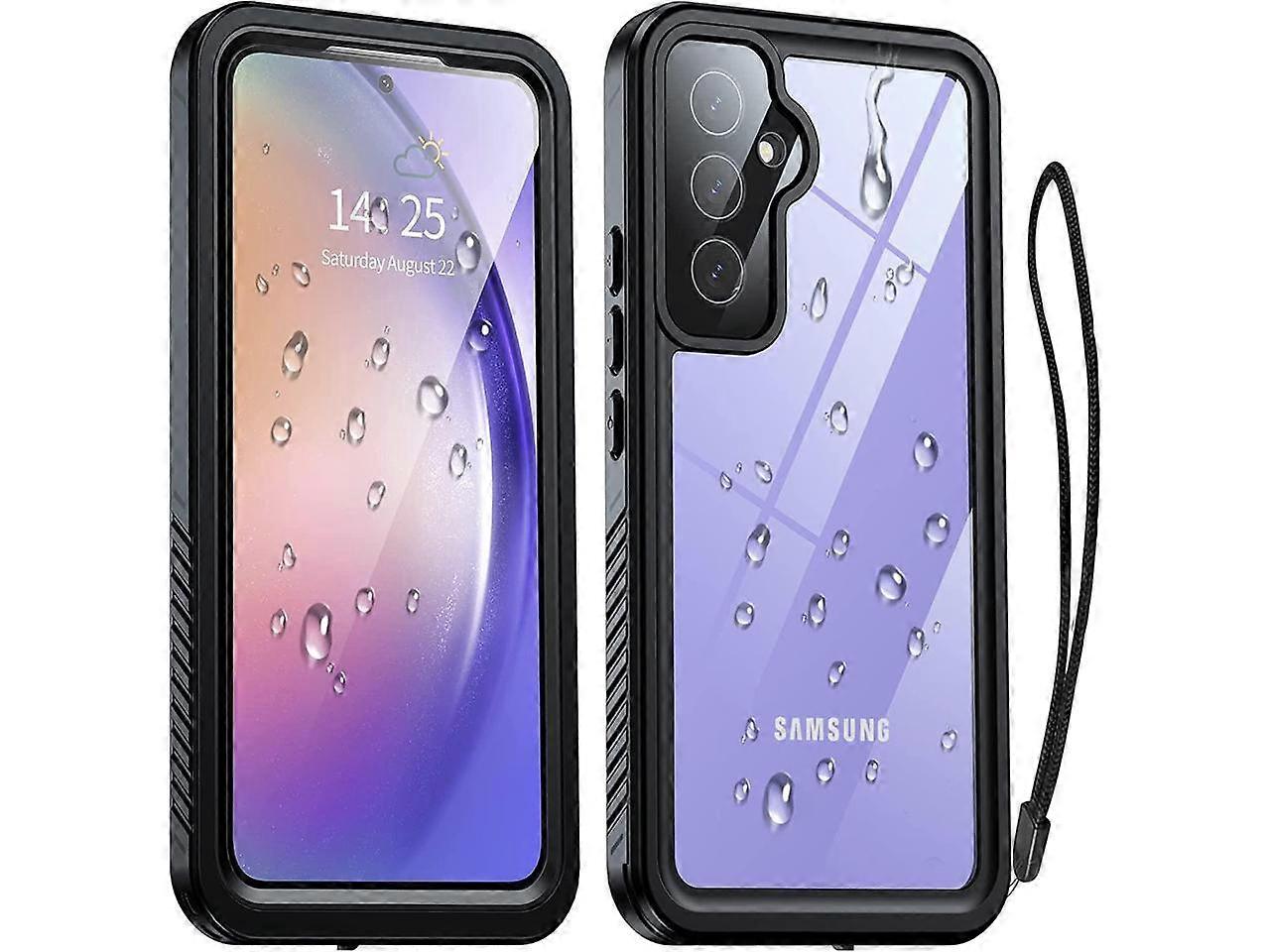 For Samsung Galaxy A54 5G Case Waterproof, [IP68 Underwater][Built-in Screen & Lens Protector][Dustproof][Real 360] Full Body Heavy Duty Rugged Shockp