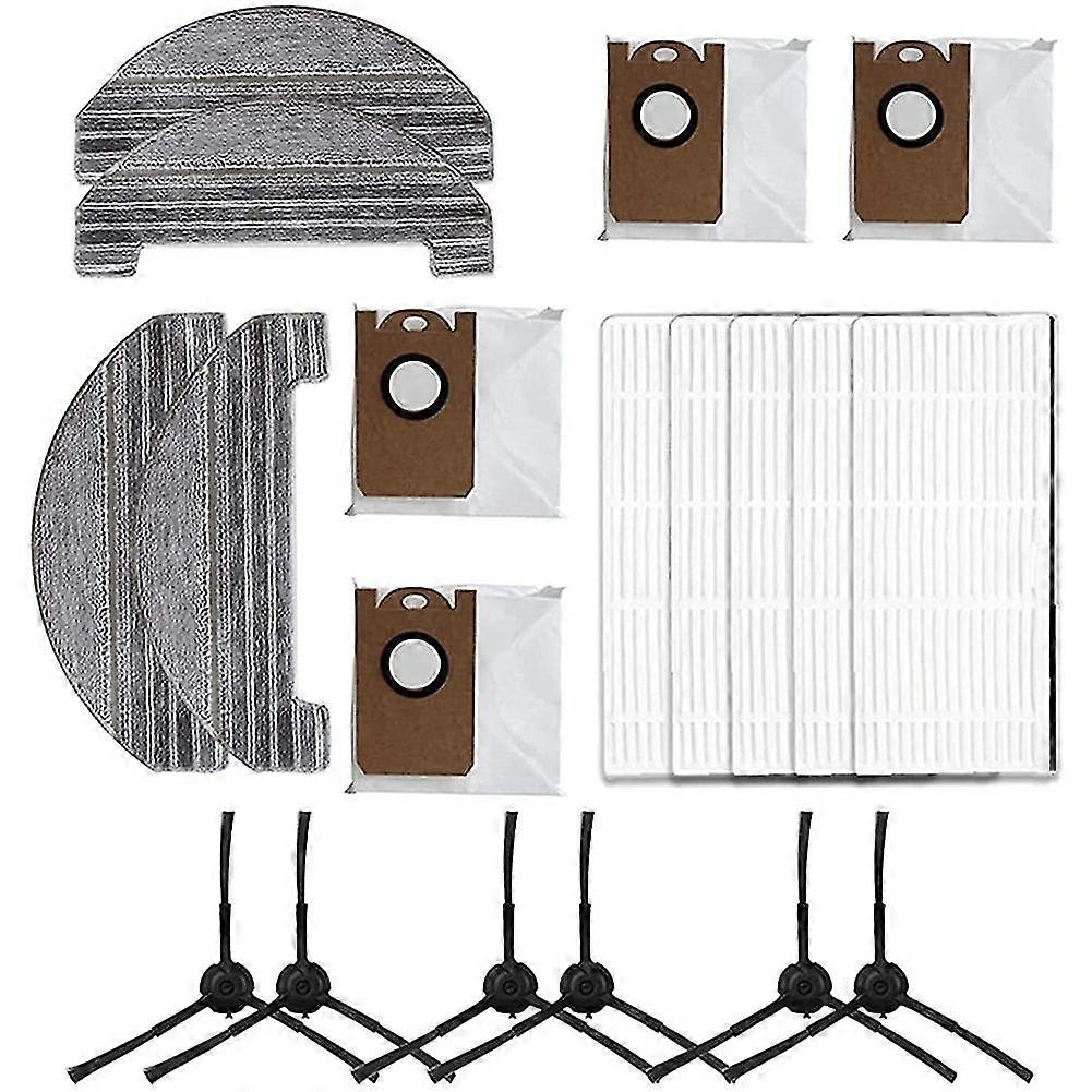 Purifying Cleansing Cloth Side Brushes For Proscenic M8 Pro 18 Pcs