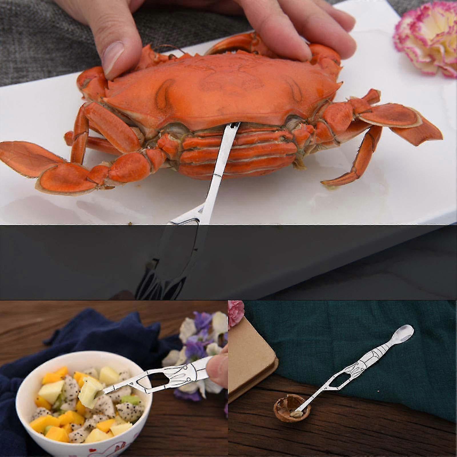 Lobster Crab Fruit Fork Kit Gadts Tools Kit