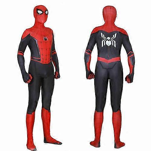スーパーヒーローコスチュームキッズマイルモラレスコスプレ大人にスパイダーマン