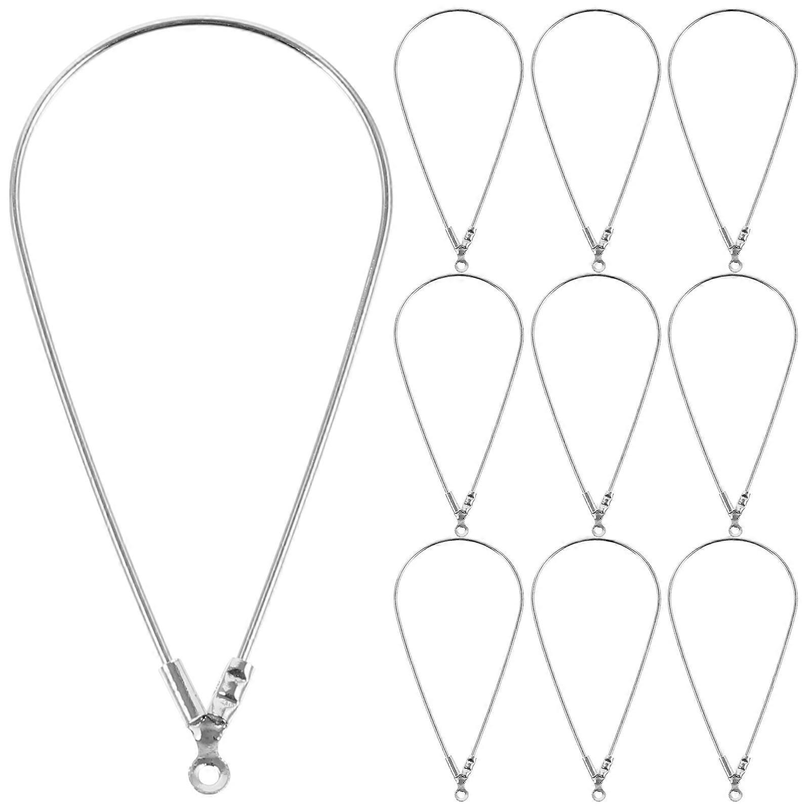 10pcs Beading Earring Hoops Earring Finding Earring Components Craft DIY Hoops