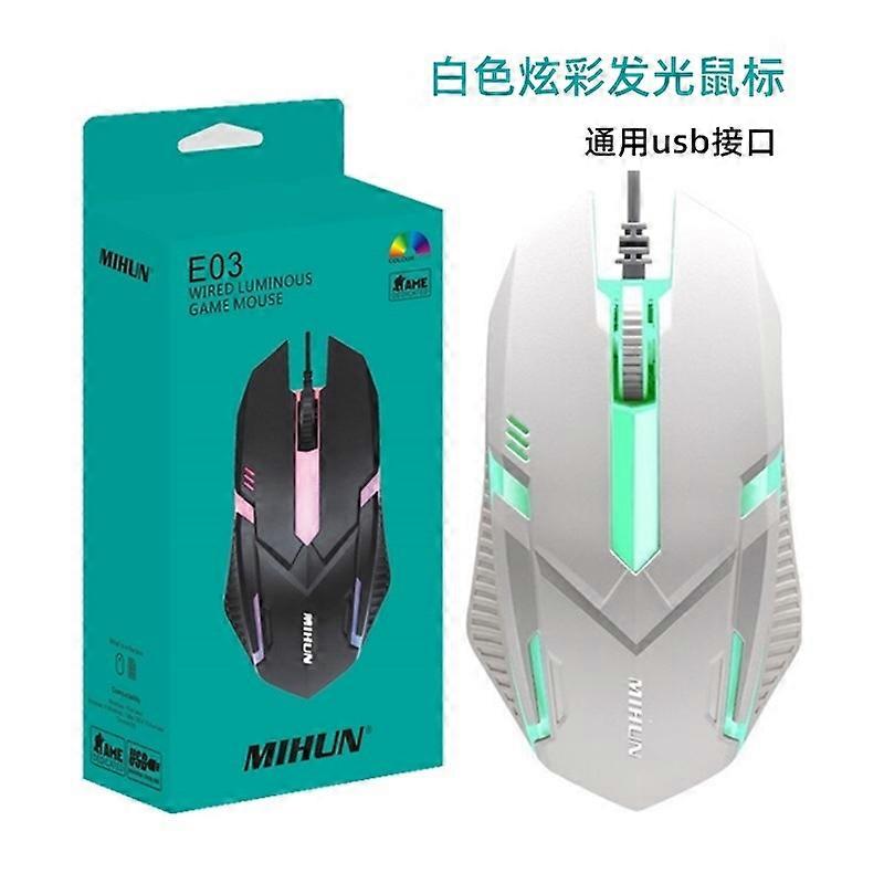 USB Mouse Wired Gaming 1000 DPI Optical 3 Buttons Game Mice For PC Laptop Computer E-sports 1.5M Cable USB Game Wired Mouse