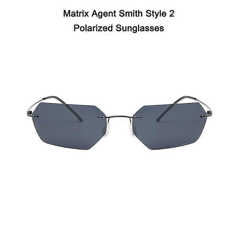 JackJad Vintage Classic A Mátrix ügynök Smith stílus polarizált napszemüveg Férfi Cool szegecsek Márka Design Napszemüveg Oculos De Sol