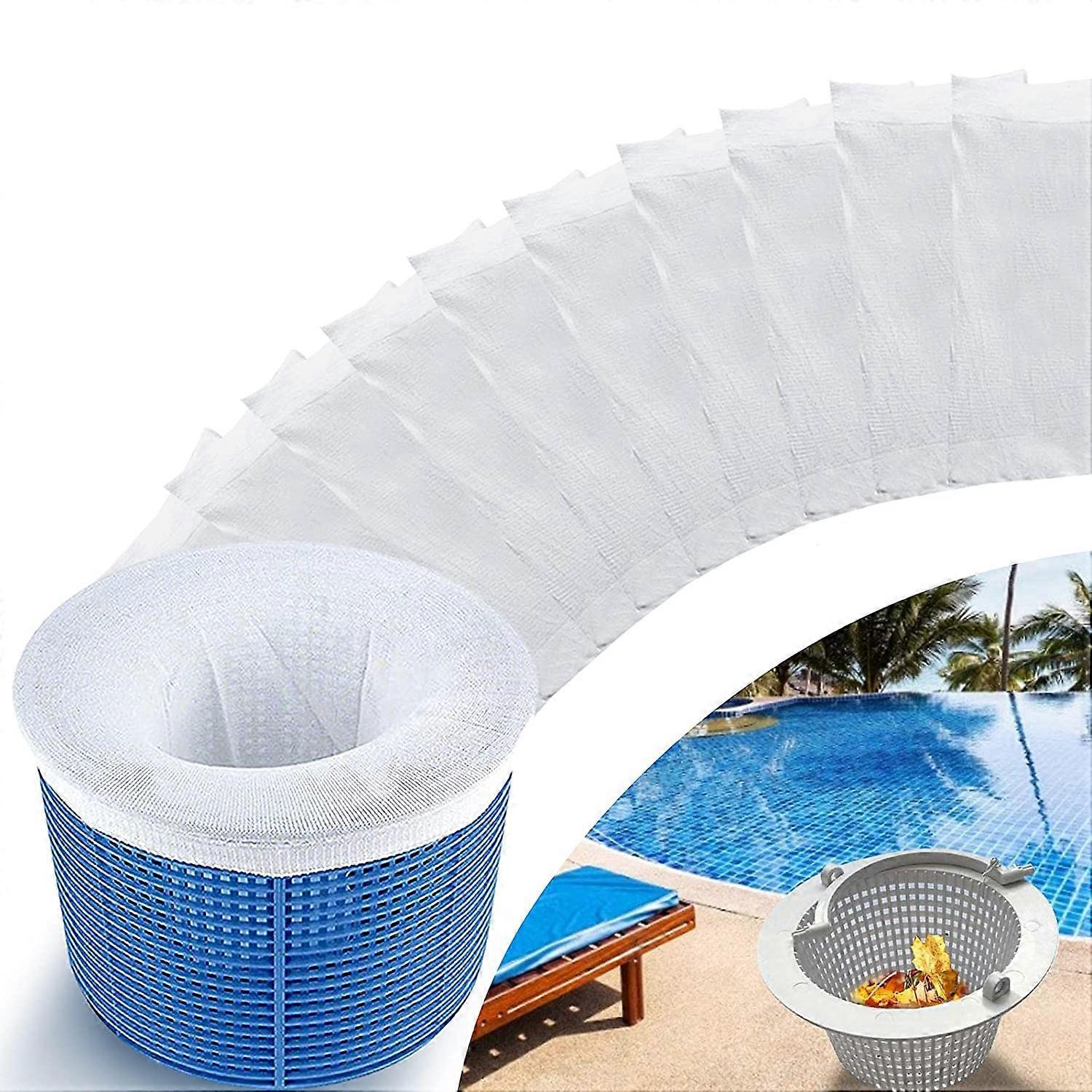 10-Pack Swimming Pool Skimmer Socks Pool Filter Socks Net