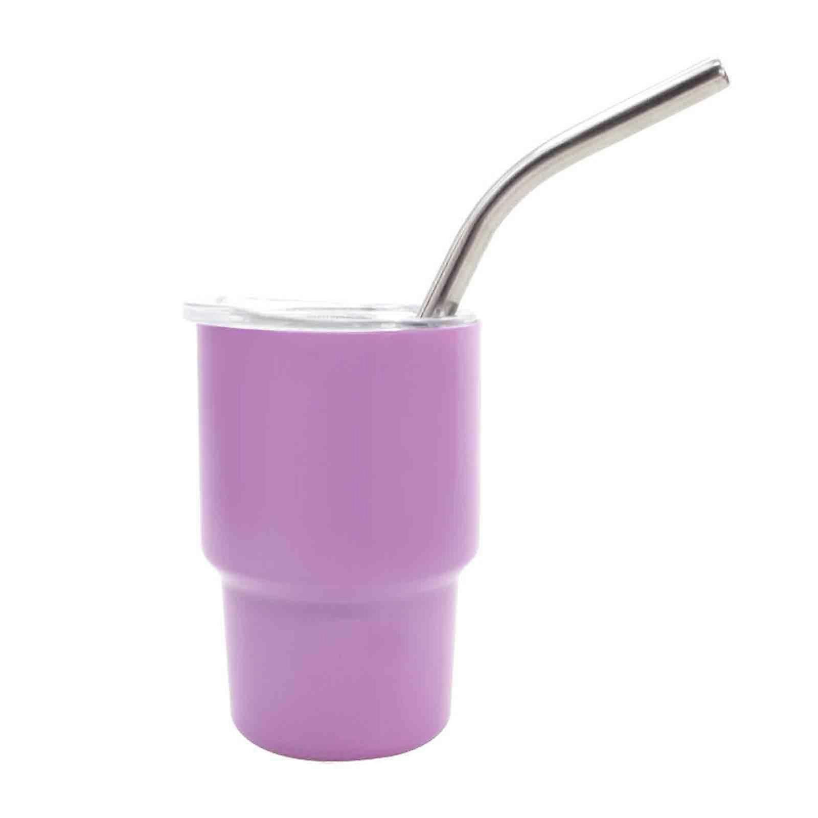 3 oz minimugg rostfritt halm isolerat stål vattenflaska resekaffetumlare, snabb leverans