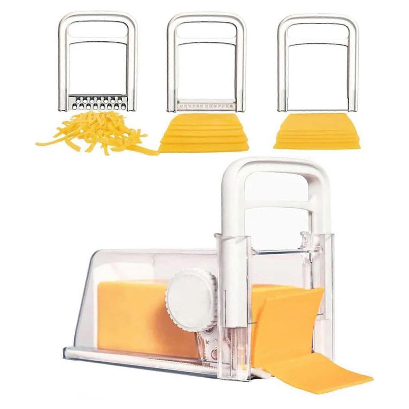 2024 NEW,4 in 1 butter slicer, cheese shredder, and storage cheese slicer