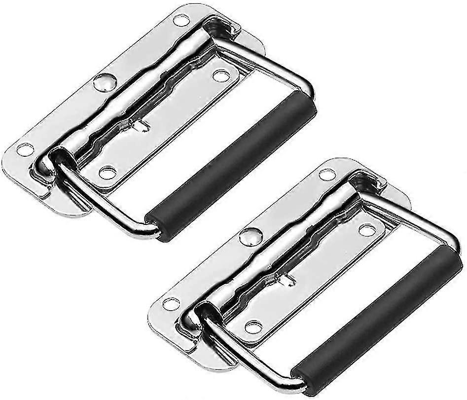 Spring Folding Rubber Grip For Tool Box (110x41mm)