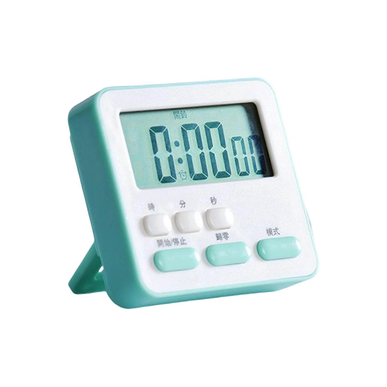 Digital Timer Alarm Function Time Management with Flashing Light Student Self-discipline Count Up Countdown Study Timer for Beauty Salon QingHai