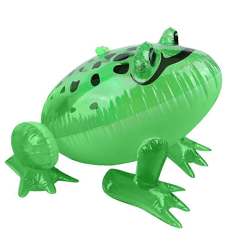 Pvc inflatable eyes glow frog inflatable toy balloon