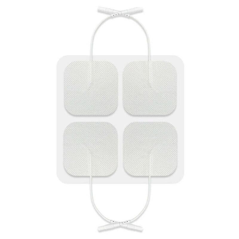 Tens Machine Replacements Electrode Pads 4x4cm 2.0mm Body Reusable