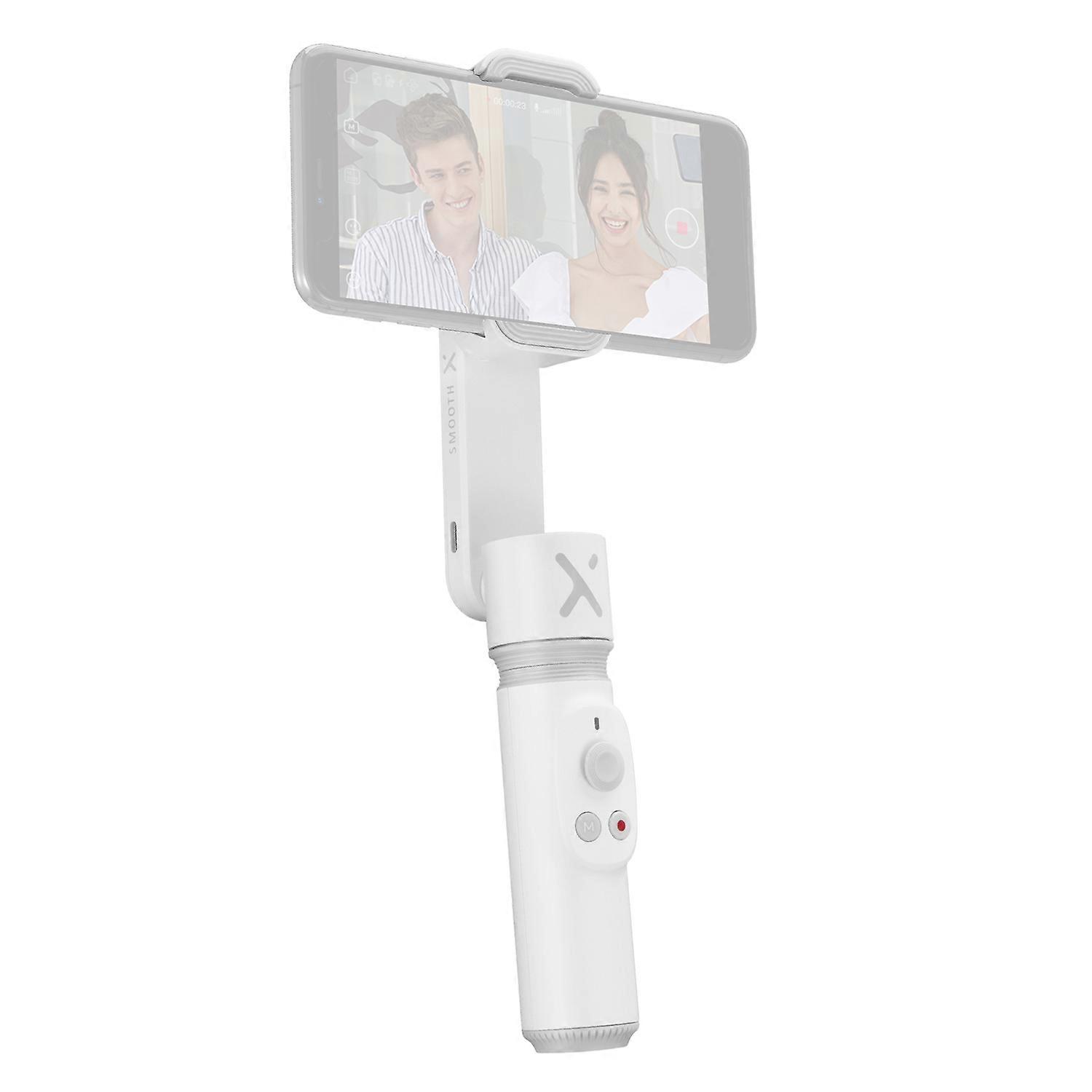 Draagbare Handheld Smartphone Stabilisator wit