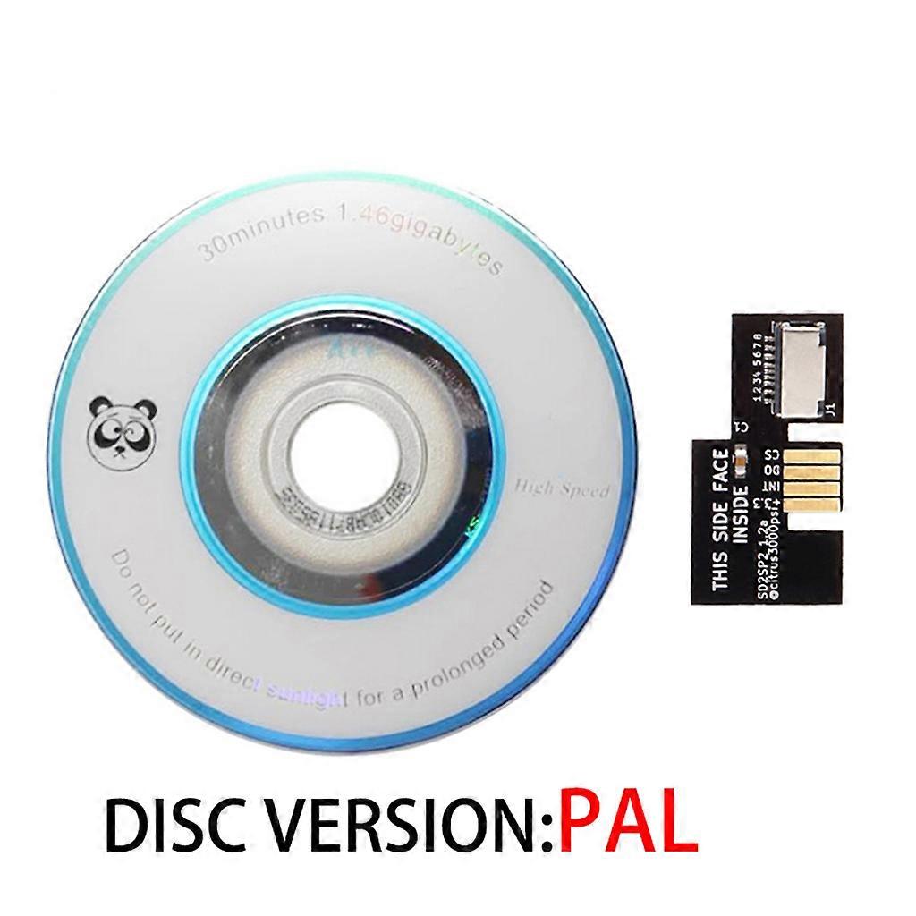 SD / TF-kortadapter, installerte spill for Gamecub og SD2SP2, Mini DVD
