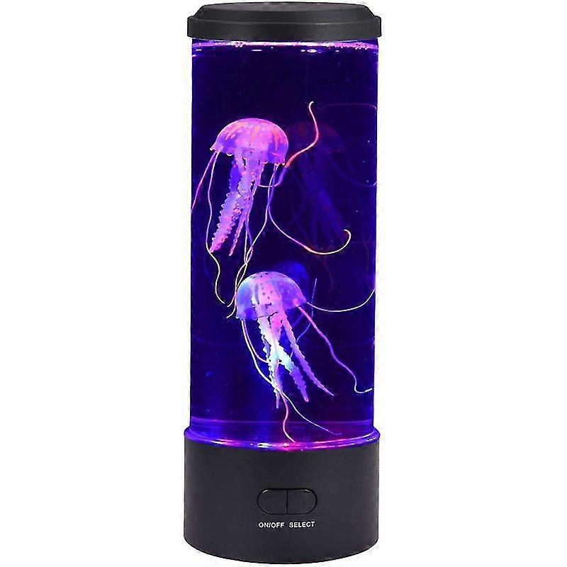 Led Jellyfish Lava Lamp Multicolor, veilleuse Lumière Usb Charge