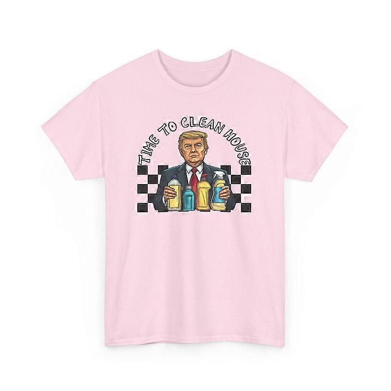 Grappige Trump roze Clean House, Republikeinse Shirt, Trump 2024 Shirt, Patriot Republikeinse Shirt, Donald Trump Shirt, Presidenfctfw154