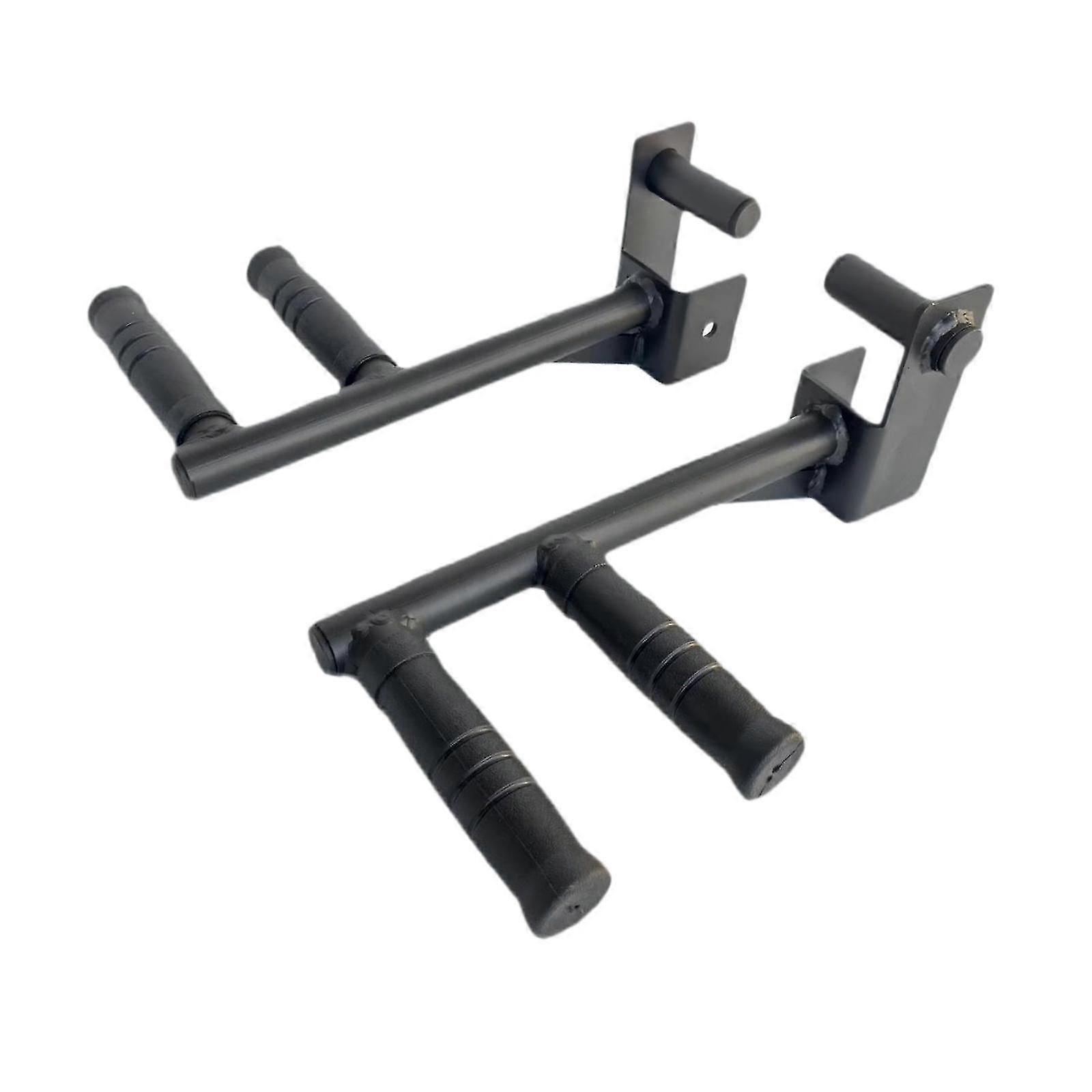 2 stk dip bar feste push up grep håndtak bryst push up triceps trening for knebøy rack enkel å installere pull up multi gripsP20211224636
