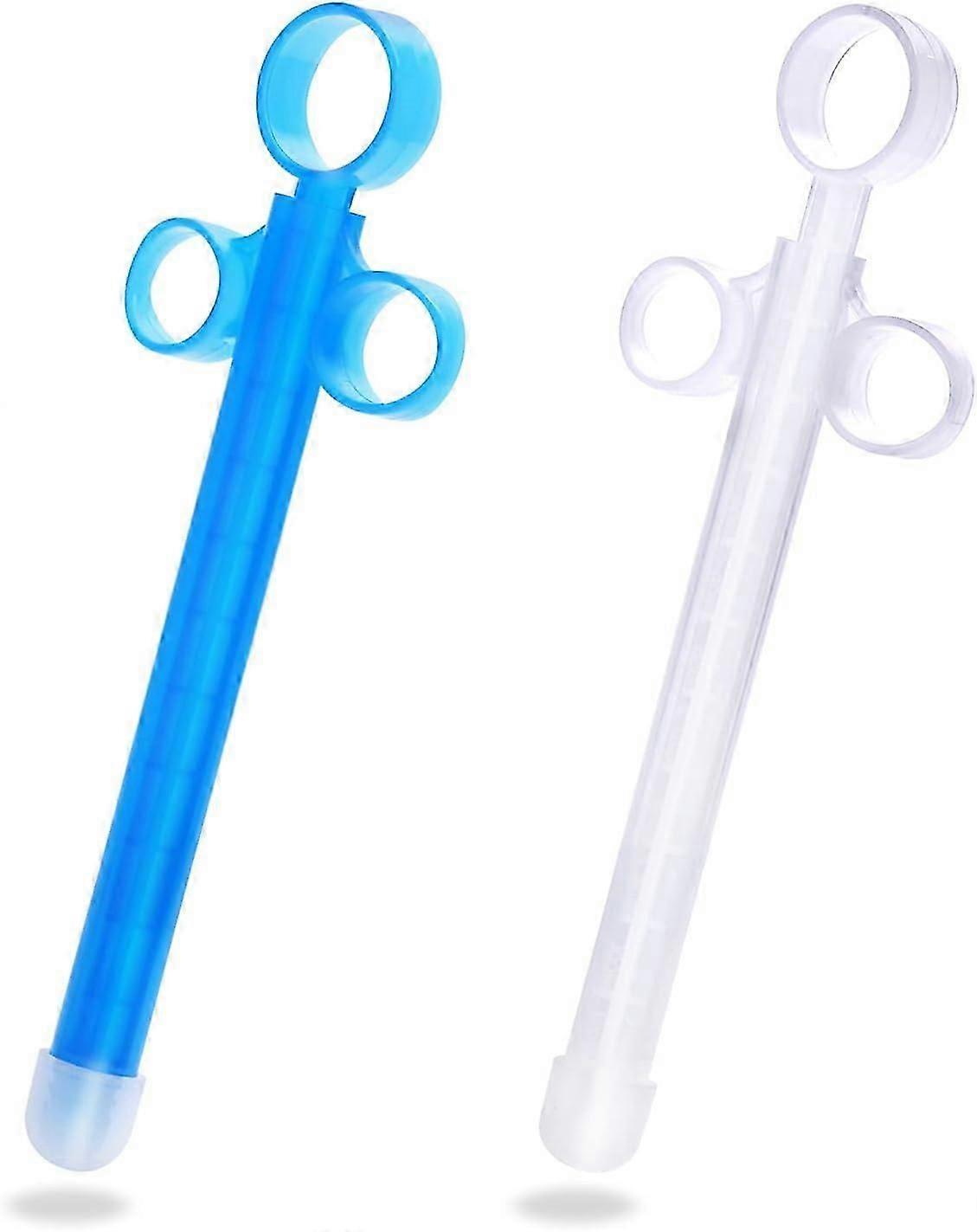 Lube Lubricant Applicator with Smooth Rounded Tip  Reusable/Durable/Easy to Clean (2 Pack)