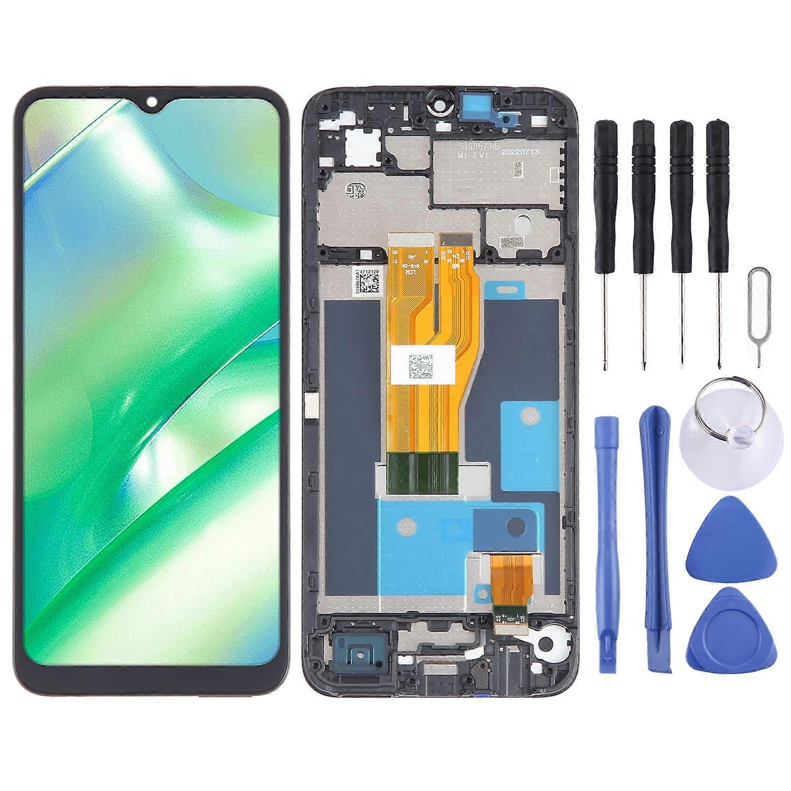 LCD + Touch Screen with Frame For Realme C33 2023 RMX3627
