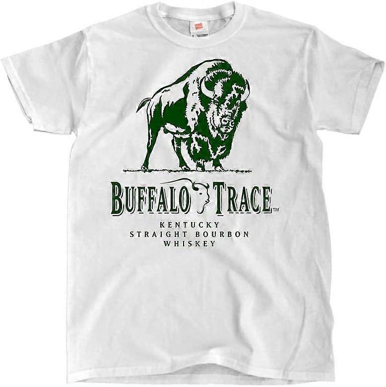 Buffalo Trace Bourbon Whiskey Camiseta Blanco