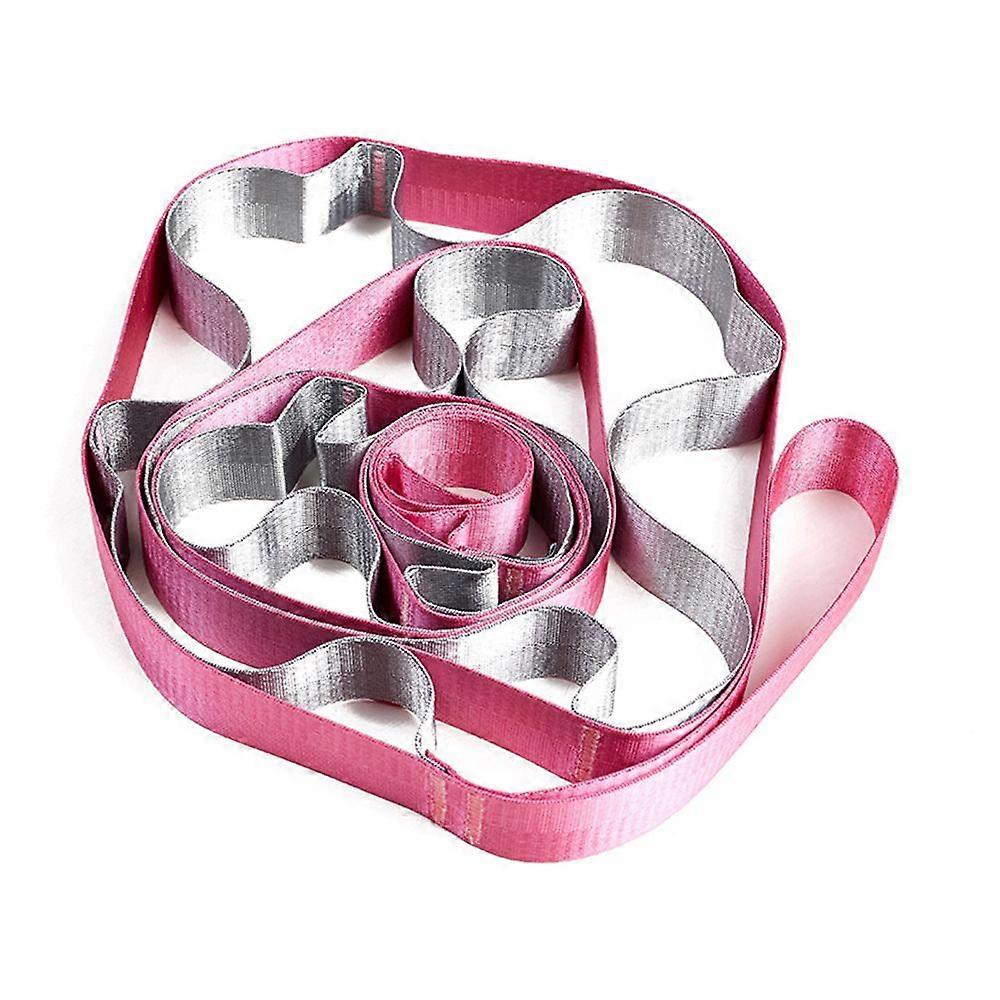 Non Elastic Multi Loop Exercise Stretching Band forPilates, Dance, Hamstring, Gym