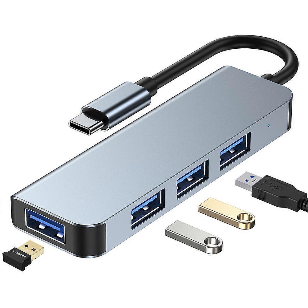 INF USB 3.0 Laptop Hub-splitter, Type-C Multiport-adapter