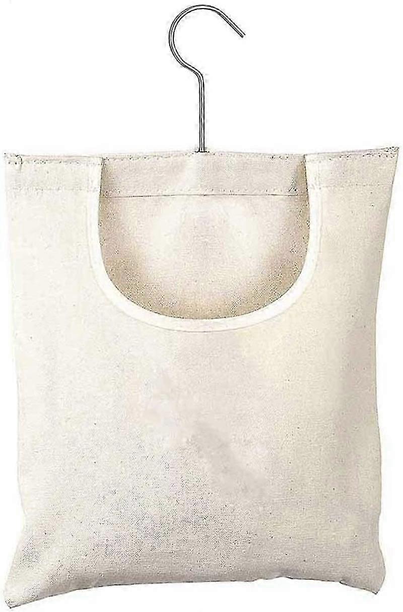 Clothespin Storage Bag, Can Hold 100 Medium Clothespins, Durable Canvas Material