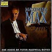 Peter Maxwell-Davies Maximum Max CD