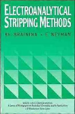 Méthodes de décapage électroanalytique