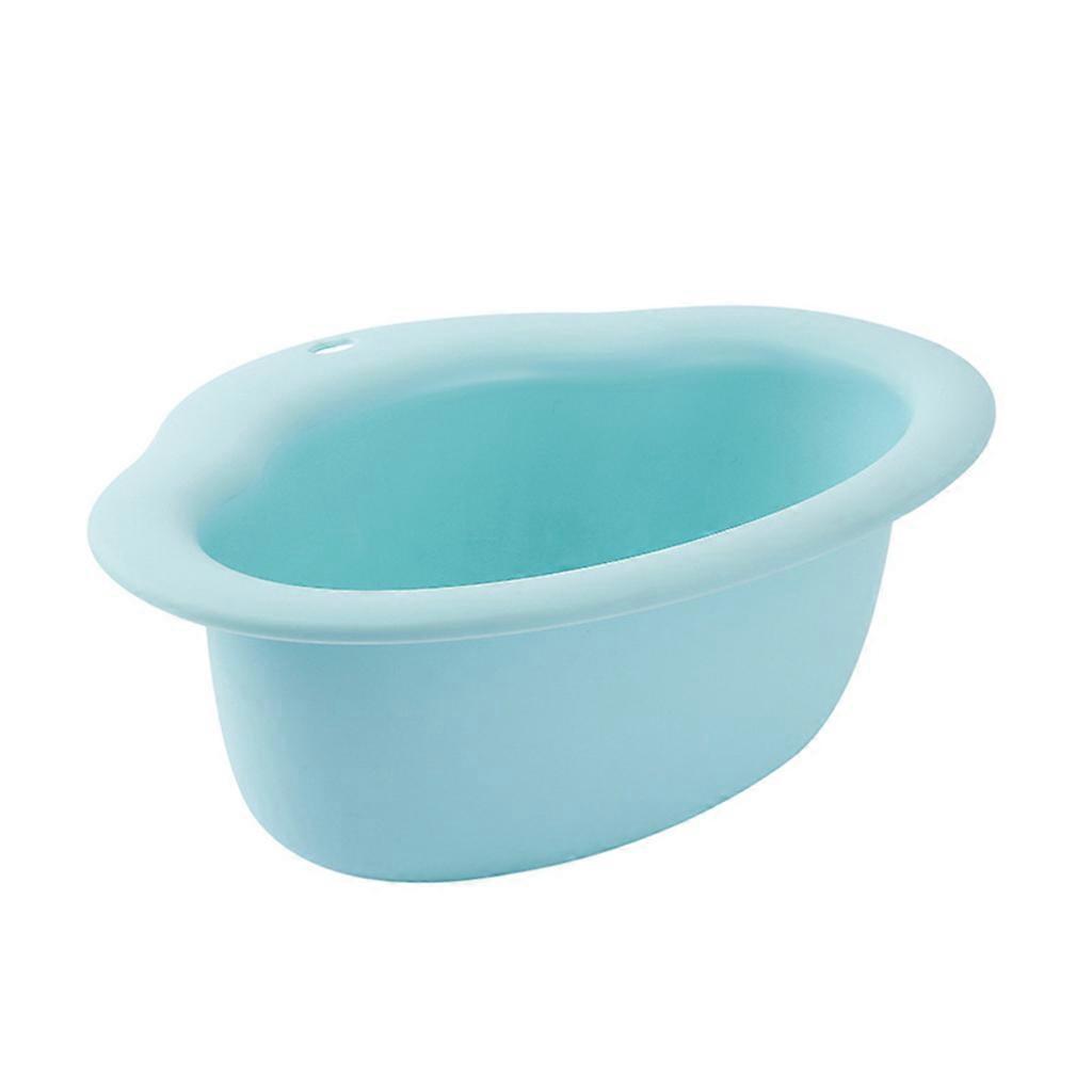 Kitchen Sink Corner Triangular Strainer Basket Bowl Drain Fruit Hanging Filter Shelf Storage Rack Sponge Holder  Light blue