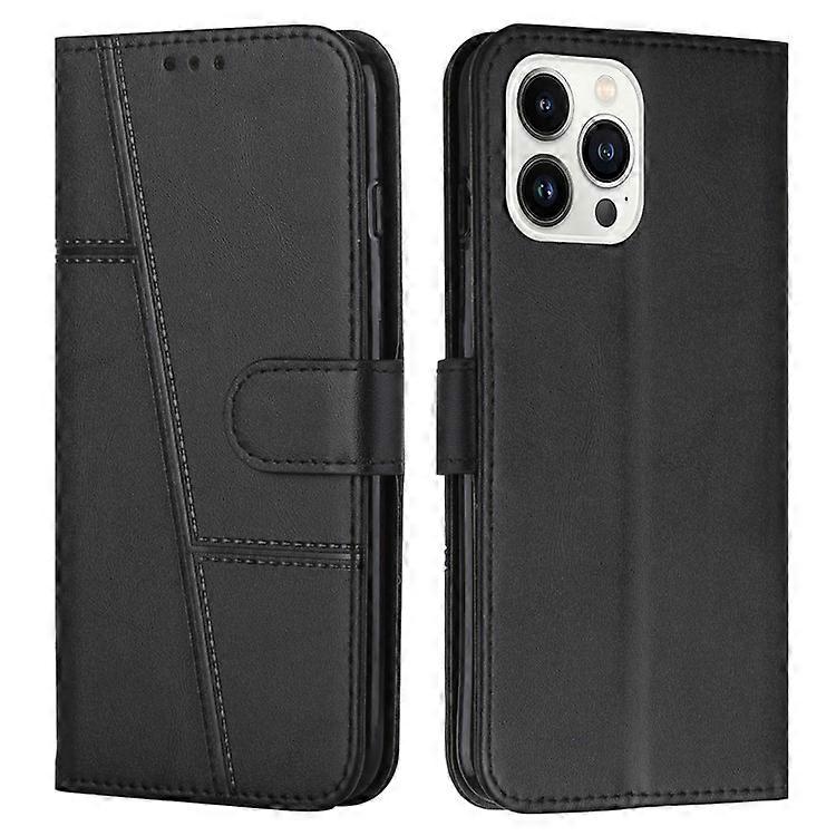 Compatible For iPhone 16 Pro Case Folio Flip Stand Leather Phone Cover Wallet