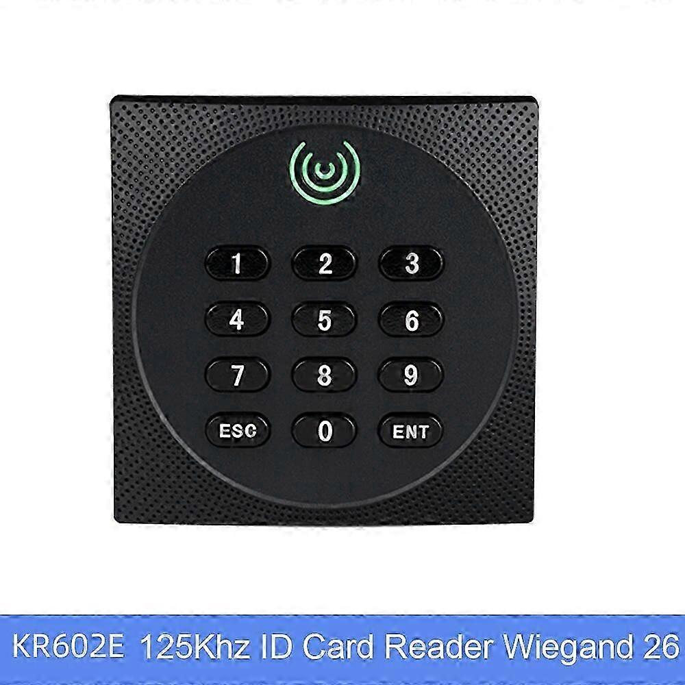 Entrée Contrôle d’accès Clavier Wiegand 26 34 Carte Lecteur de mot de passe Système de contrôle d’accès à la porte Lecteur RFID IC KR602E
