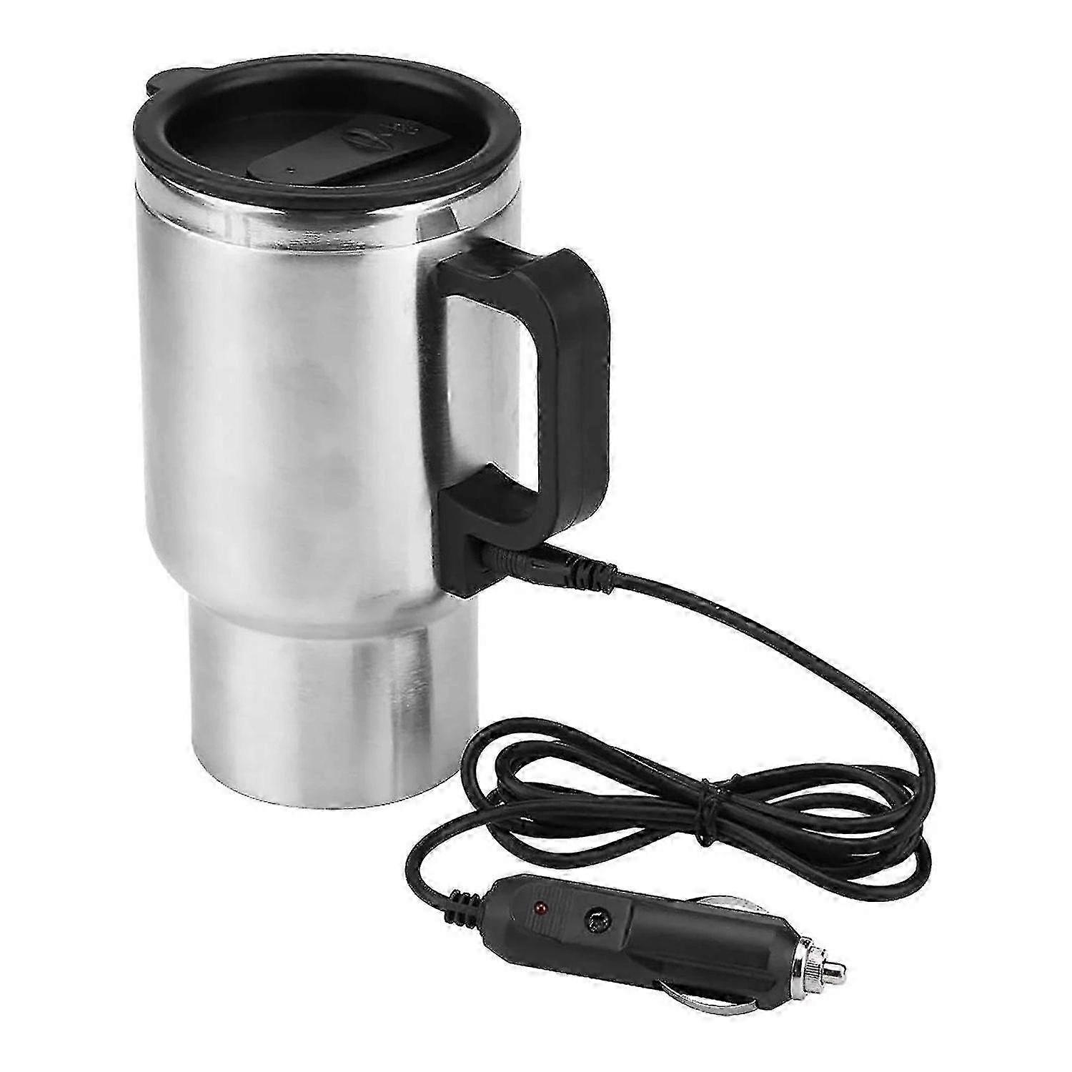 450ML 12V Electric Heating Cup for Car - USB Powered with Kettle Function